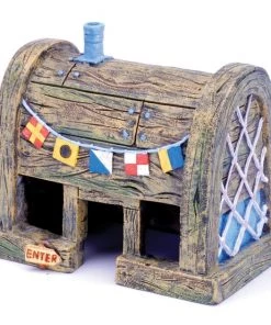Penn-Plax SpongeBob Krusty-Krab Aquarium Ornament