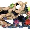 Penn-Plax Tan Plane Coral Scape Aquarium Ornament