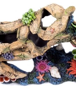 Penn-Plax Tan Plane Coral Scape Aquarium Ornament