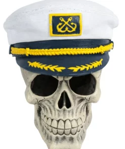 Penn-Plax Captain Skull Aquarium Ornament