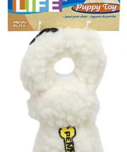 Penn-Plax Comfy Pacifier Squeaky Plush Dog Toy