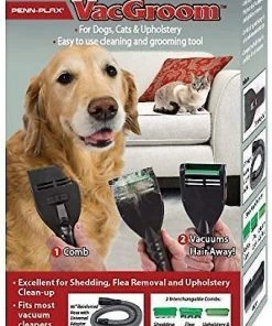 Penn-Plax Vac-Groom Dog Grooming Tool -Penn-Plax Store 198397 PT2. SY630 V1568927581