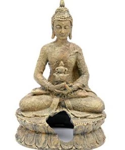 Penn-Plax Sitting Buddha Aquarium Decor