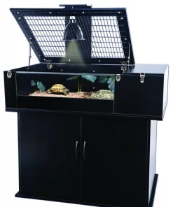 Penn-Plax Tortoise Palace Terrarium w/ Wire Top