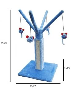 Penn-Plax Playtree 18-in Sisal Cat Scratching Post -Penn-Plax Store 249607 PT3. SY630 V1644252127