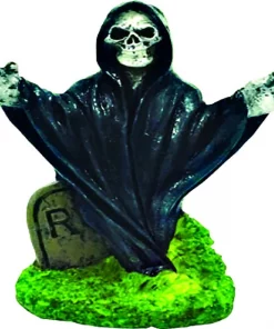 Penn-Plax Mini Spooky Resin Variety Pack Fish Aquarium Ornament, 5 count -Penn-Plax Store 285732 PT2. SY630 V1617400341