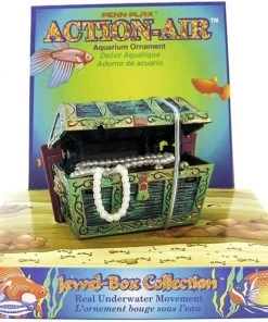 Penn-Plax Treasure Chest Aquarium Ornament