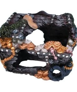 Penn-Plax Treasure Chest Aquarium Ornament