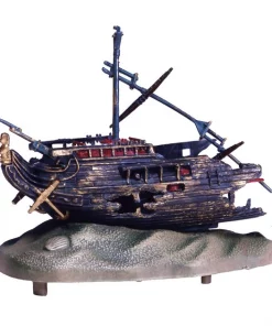 Penn-Plax Rocking Shipwreck Aquarium Ornament