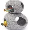 Penn-Plax Large Stone Hideaways Aquarium Ornament