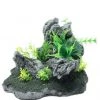Penn-Plax Grey Rock Scape Aquarium Ornament