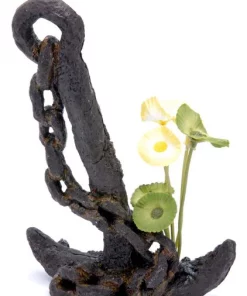 Penn-Plax Anchor & Plant Aquarium Ornament