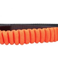 Penn-Plax Bungee Dog Collar, Orange/Black