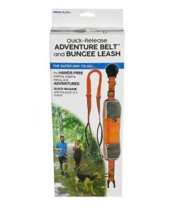Penn-Plax Bungee Belt Combo Dog Leash, Orange/Black, Large -Penn-Plax Store 318184 PT2. SY630 V1632889291
