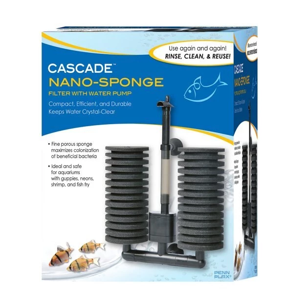 Penn-Plax Powerhead Driven Nano Aquarium Sponge Filter 2 Penn-Plax Powerhead Driven Nano Aquarium Sponge Filter - Image 2