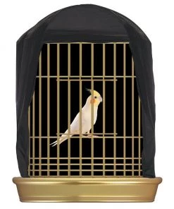 Penn-Plax Bird Cage Cover, Black