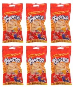 Penn-Plax Tweetos-Birdie Noodles Bird Treats, 0.81-oz bag, pack of 6