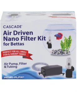 Penn-Plax Cascade Air Driven Nano Filter Kit, Black -Penn-Plax Store 354372 PT4. SY630 V1641583646